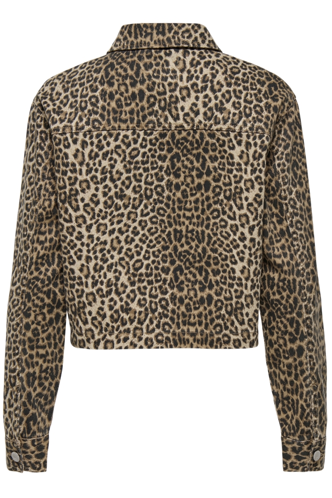 ONLNAOMI AOP JACKET OTW 15347129 Toasted Coconut/LEO